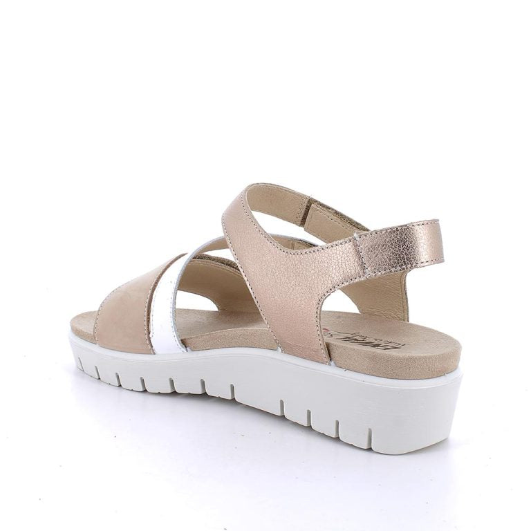 Sandalo Beige con strap ENVAL SOFT