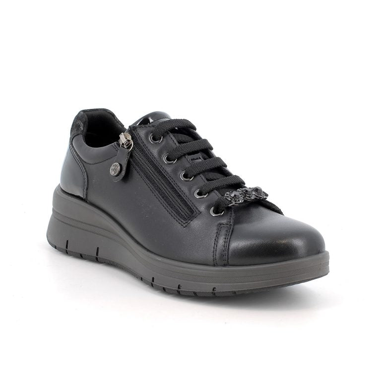 Sneakers in pelle con accessorio removibile ENVAL SOFT