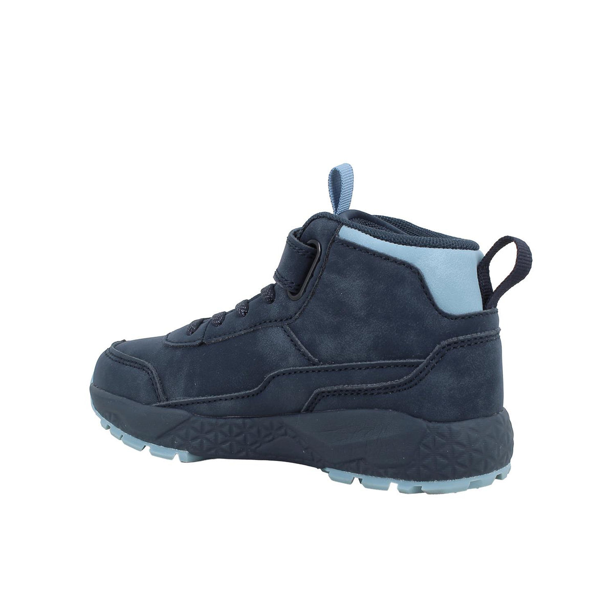 Sneakers alta da bambino blu e celeste PRIMIGI