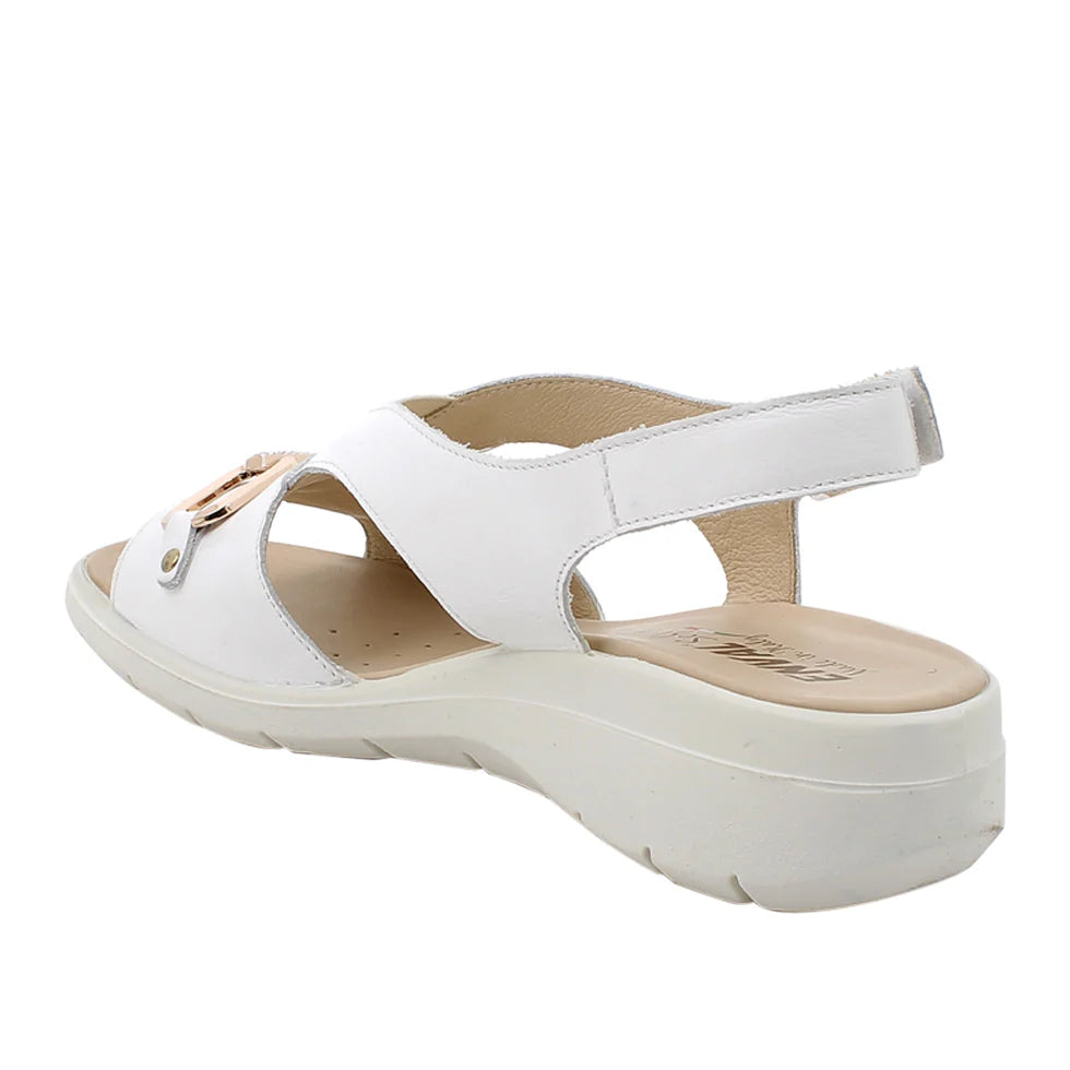 Sandalo Bianco in pelle ENVAL SOFT