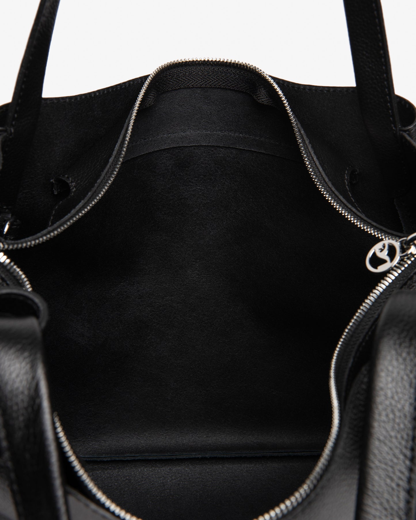 Borsa a spalla in Pelle Nera NeroGiardini