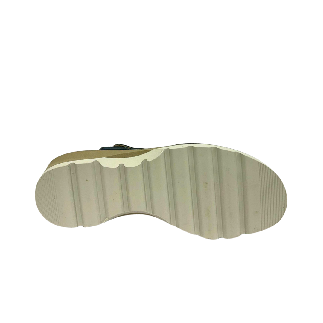 Sandalo Comfort in Pelle Blu ZIVIANI
