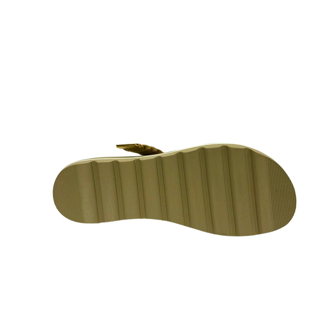 Sandalo Comfort Bianco e Tortora ZIVIANI