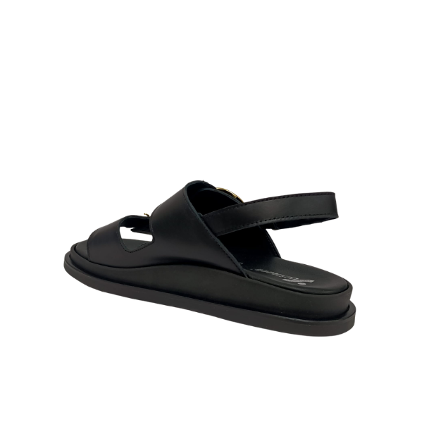 Sandalo Nero in pelle SUSIMODA