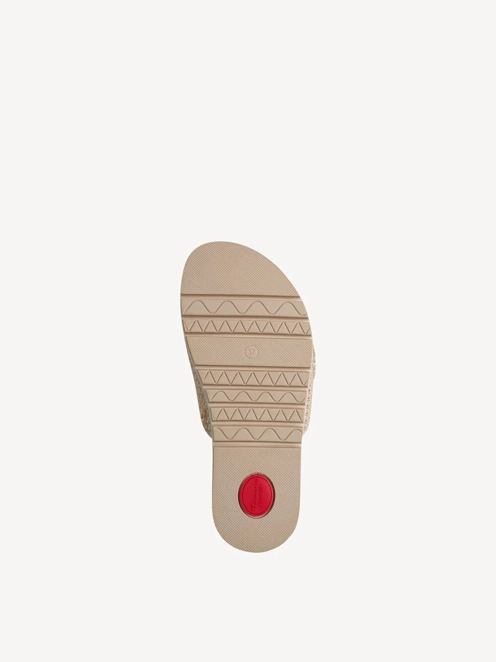 Ciabatta Beige con velcro TAMARIS COMFORT
