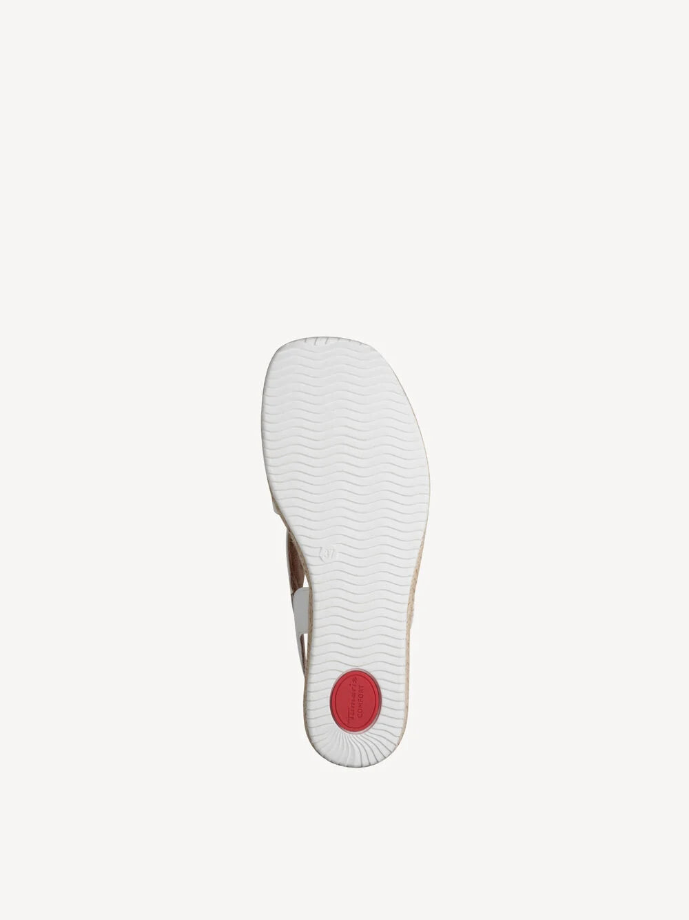Sandalo Bianco con fasce incrociate TAMARIS COMFORT