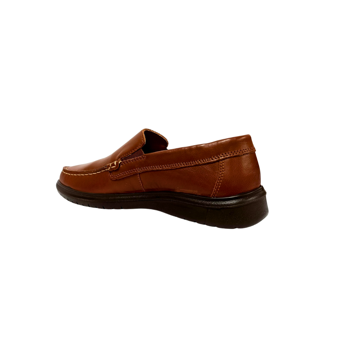 Mocassino uomo Cuoio in pelle ENVAL SOFT