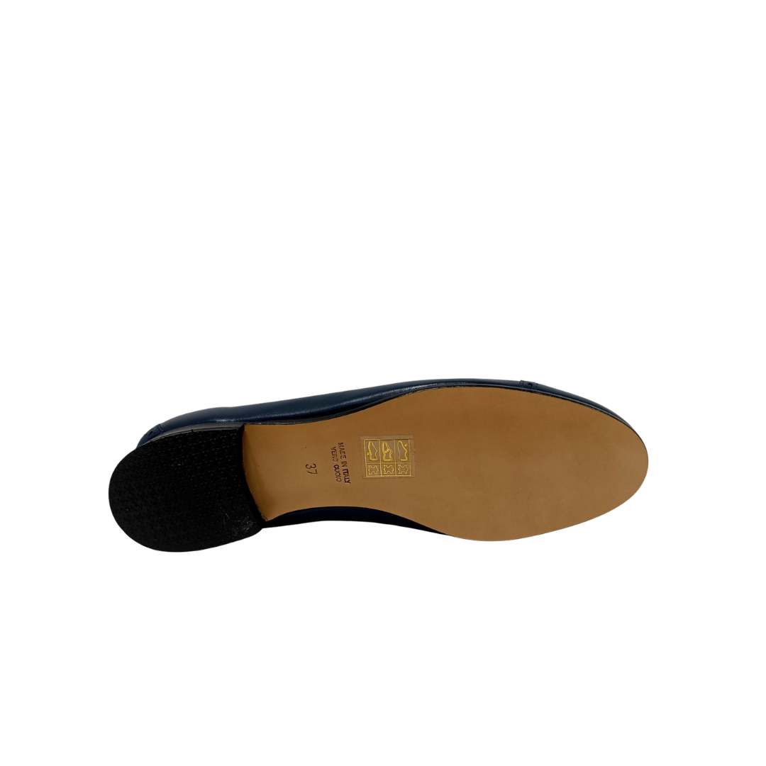 Ballerina Blu in pelle ARTE VENETA
