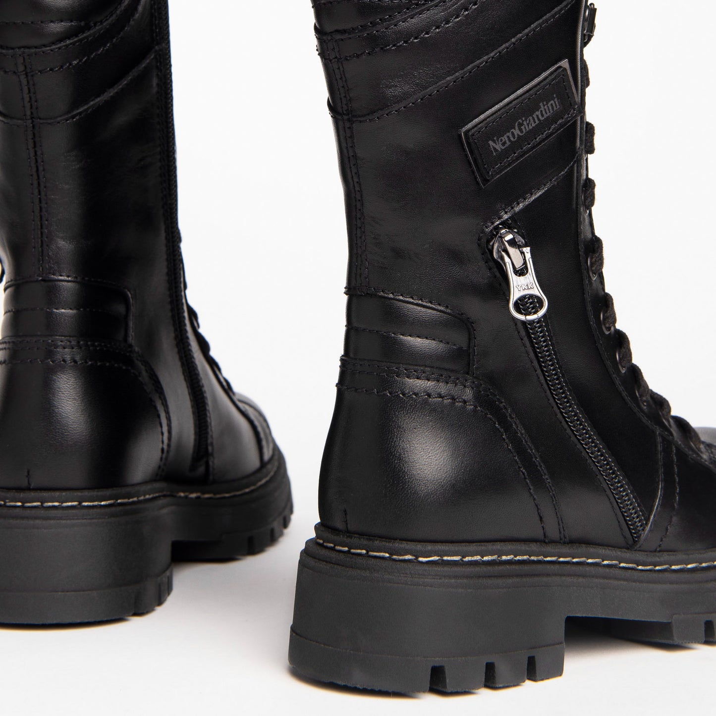 Anfibio Alto Ragazza NeroGiardini