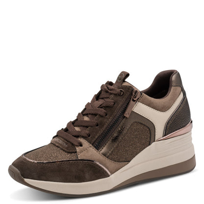 Sneaker Marrone con Zeppa TAMARIS