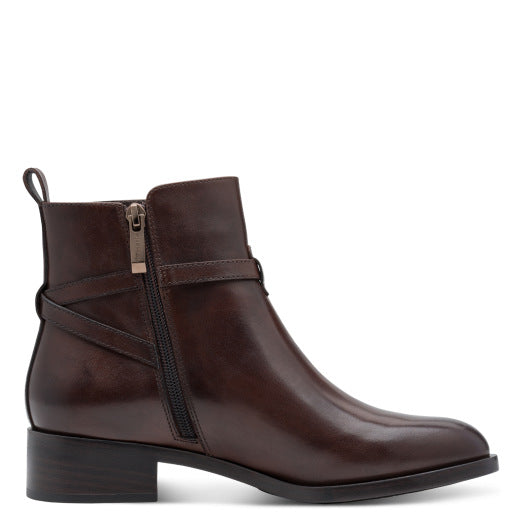 Stivaletto Marrone in pelle TAMARIS