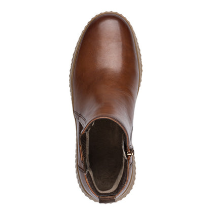 Stivaletto in pelle Cuoio TAMARIS CONFORT