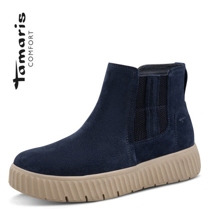 Stivaletto Chelsea blu TAMARIS COMFORT