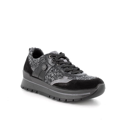 Sneakers Nera Donna IGI&CO