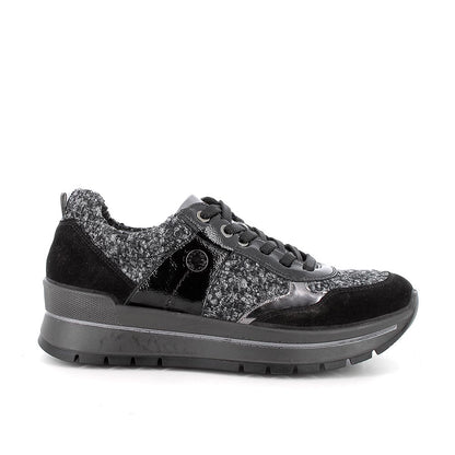 Sneakers Nera Donna IGI&CO