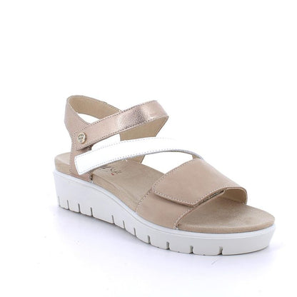 Sandalo Beige con strap ENVAL SOFT