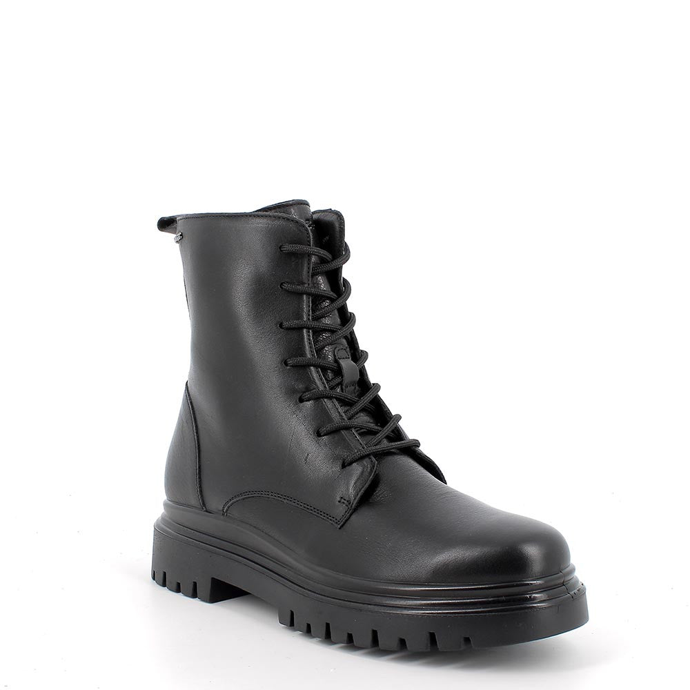 Anfibi in pelle Nera IGI&CO