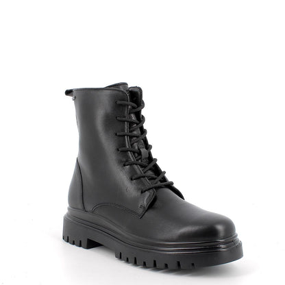 Anfibi in pelle Nera IGI&CO