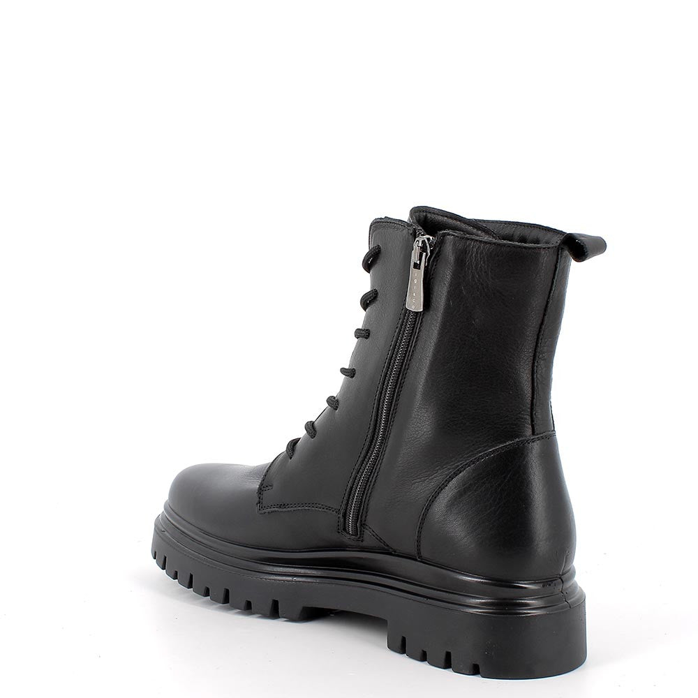 Anfibi in pelle Nera IGI&CO