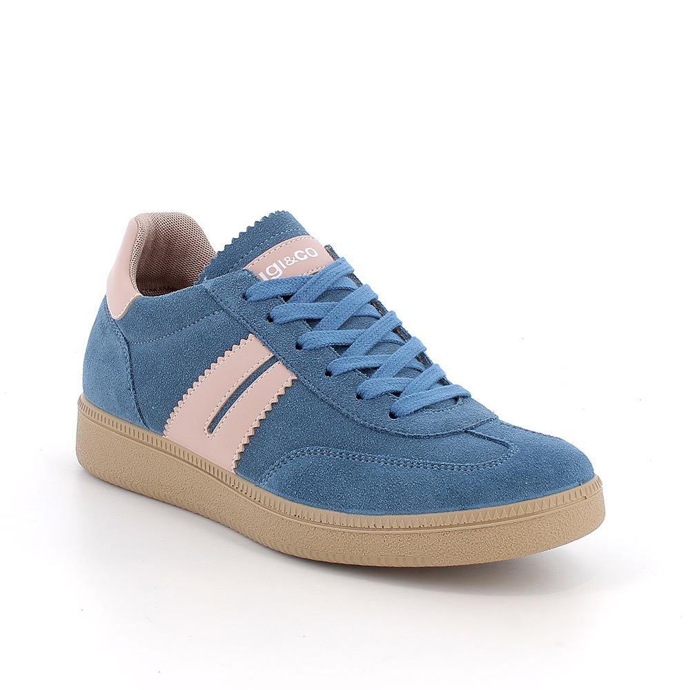 Sneaker in camoscio Jeans IGI&CO