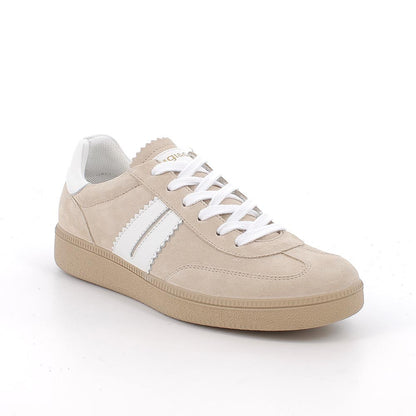 Sneaker in camoscio Beige IGI&CO