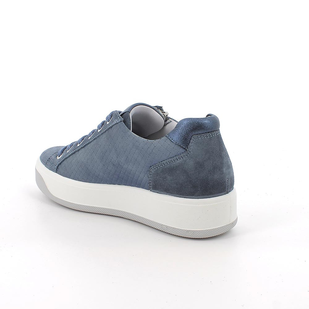 Sneakers in pelle Jeans con zip IGI&CO