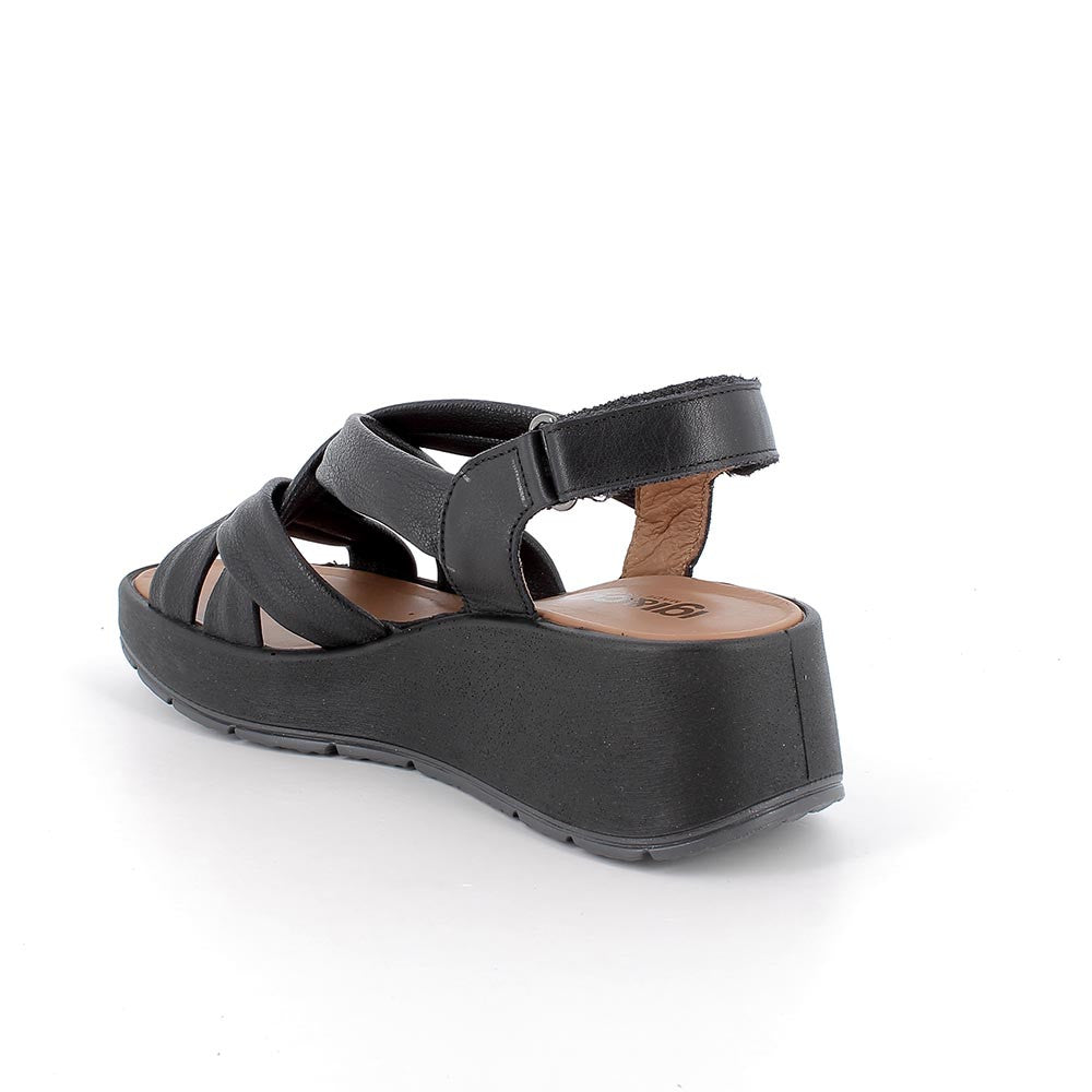 Sandali Nero con zeppa IGI&CO