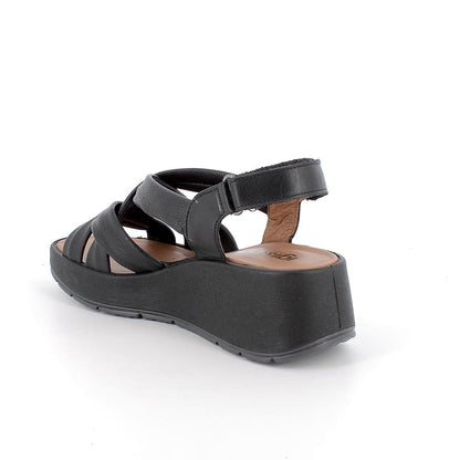 Sandali Nero con zeppa IGI&CO