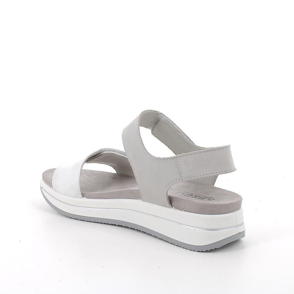 Sandali grigio/argento con strap IGI&CO