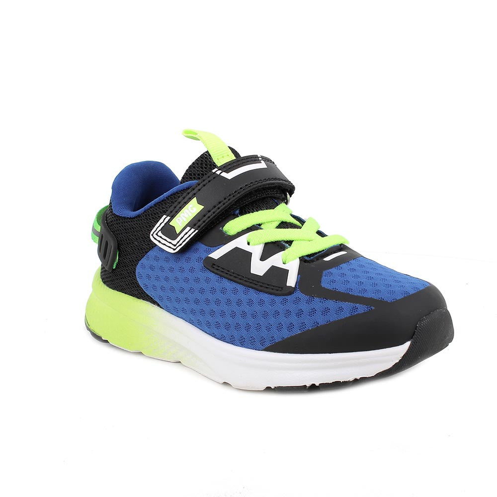 Sneakers da bambino blu/nero con strap PRIMIGI