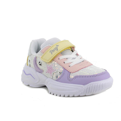 Sneakers da bambina bianco/lilla PRIMIGI
