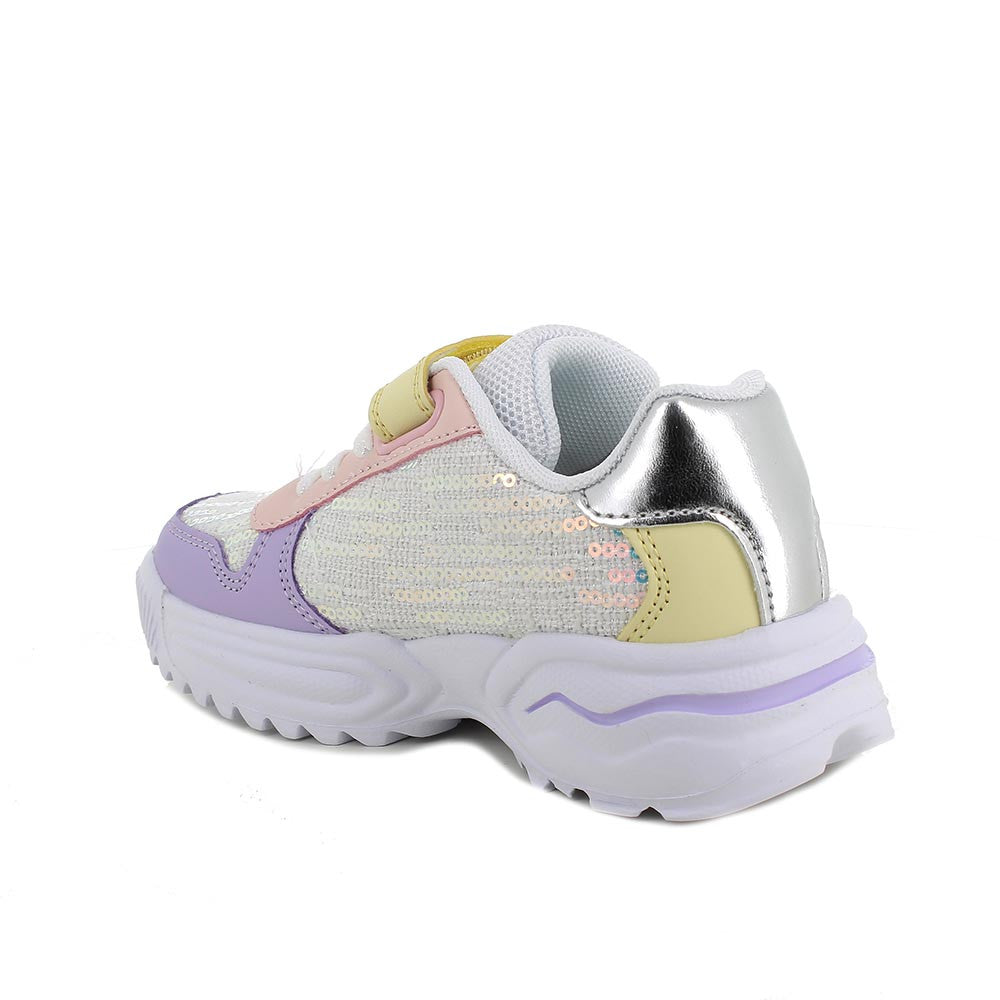 Sneakers da bambina bianco/lilla PRIMIGI