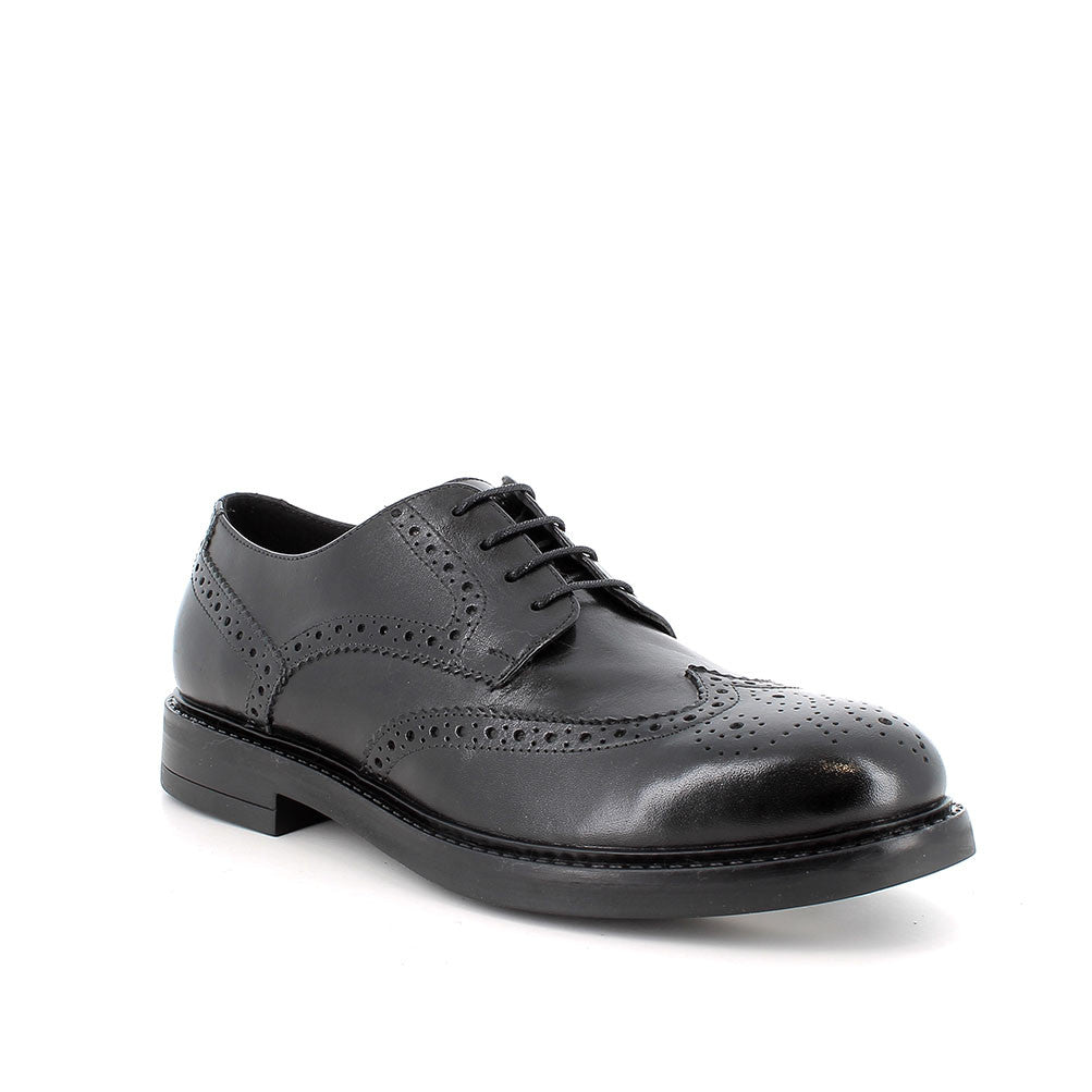 Scarpa stringata da uomo Nero IGI&CO