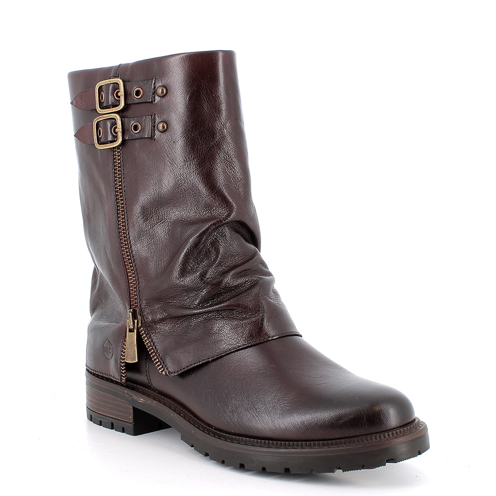 Stivaletto t. moro in pelle IGI&CO
