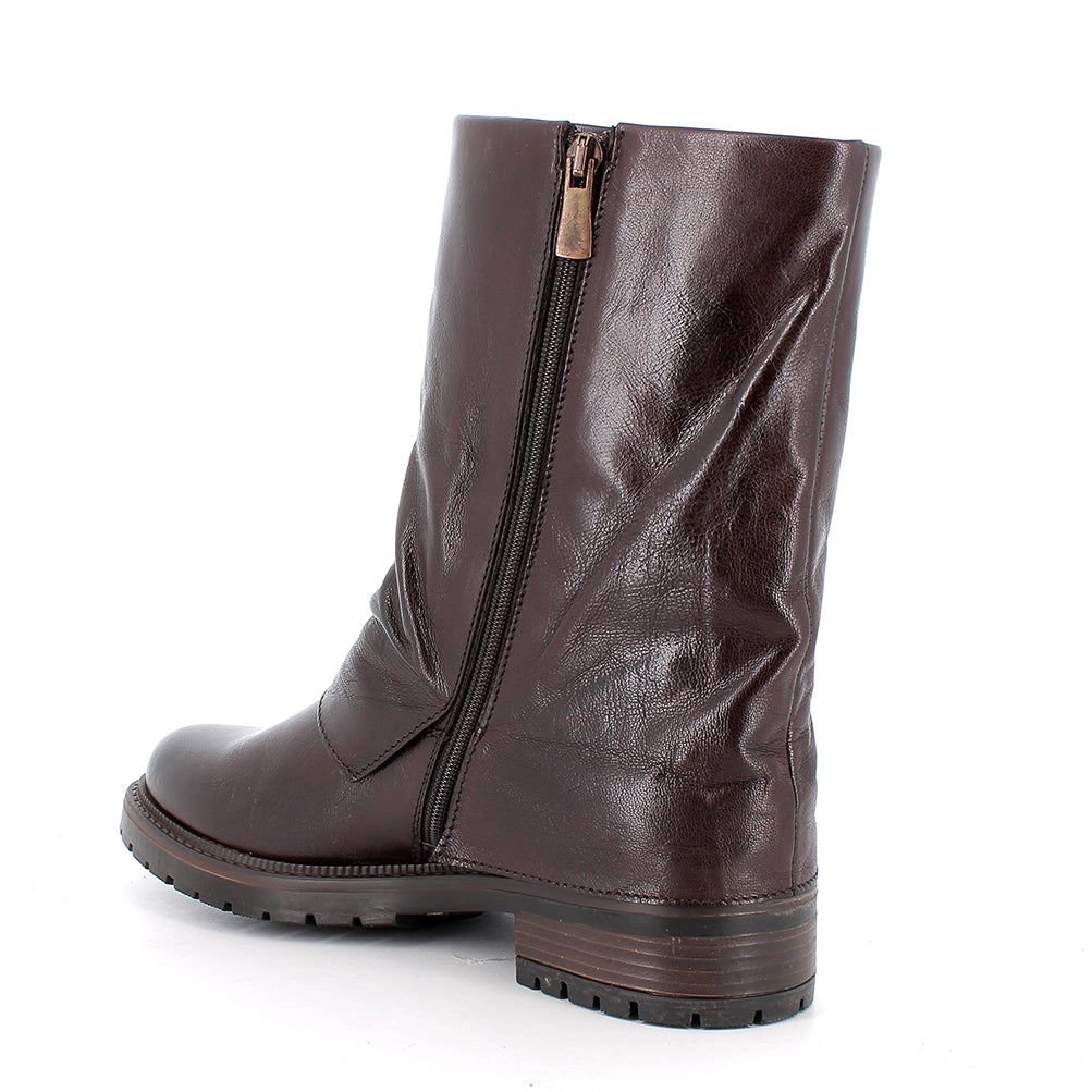 Stivaletto t. moro in pelle IGI&CO