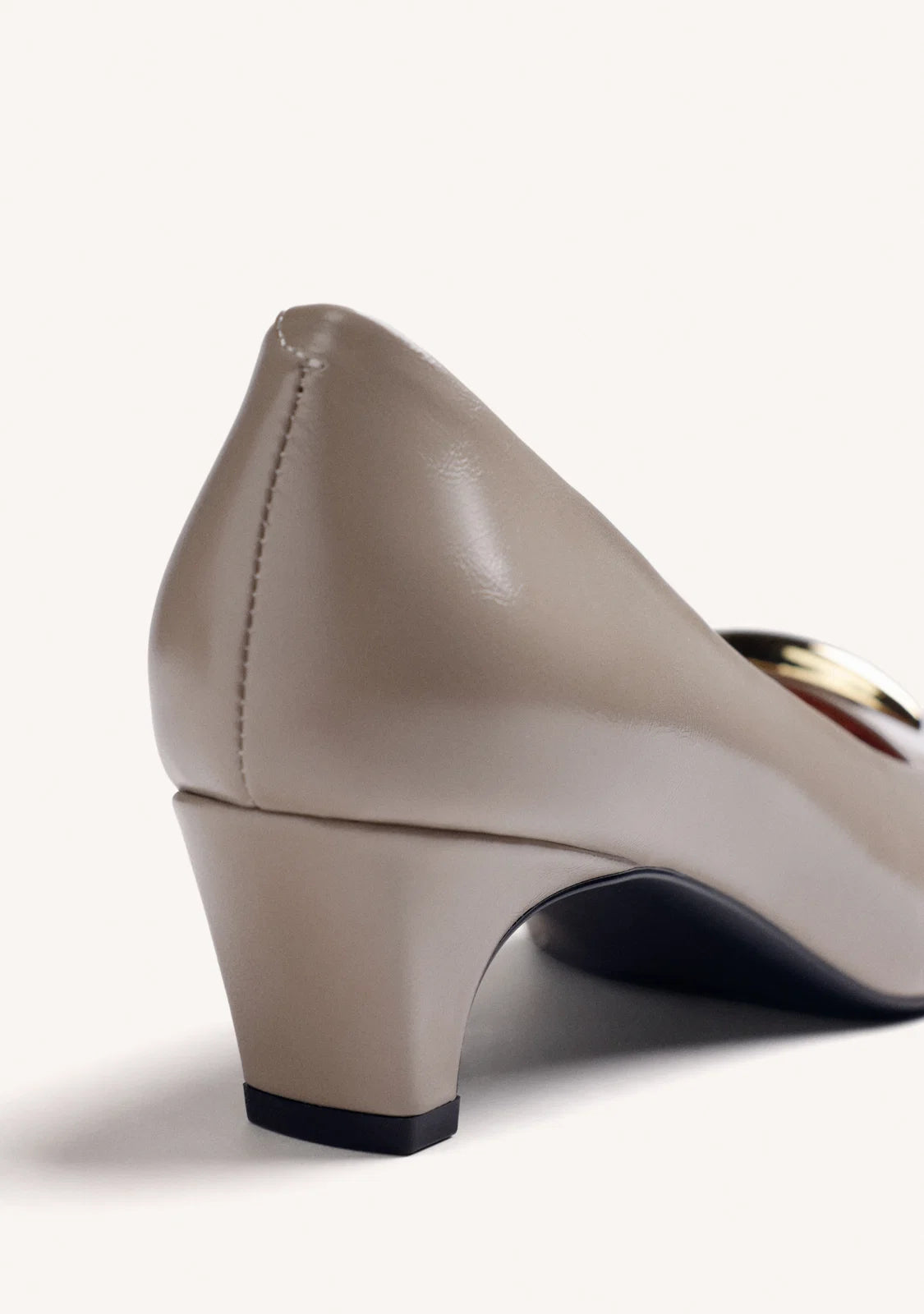 Décolleté Taupe in vernice GIOSEPPO