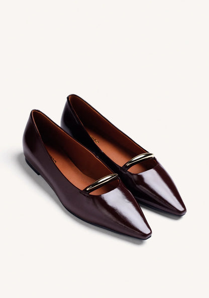 Ballerina in vernice bordeaux GIOSEPPO