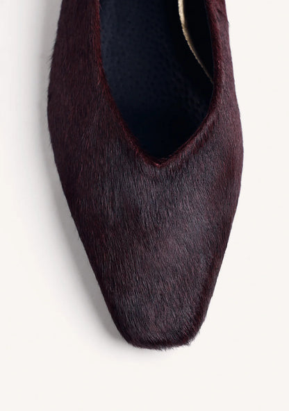 Ballerina in pelle bordeaux GIOSEPPO