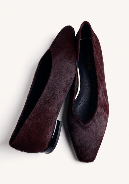 Ballerina in pelle bordeaux GIOSEPPO