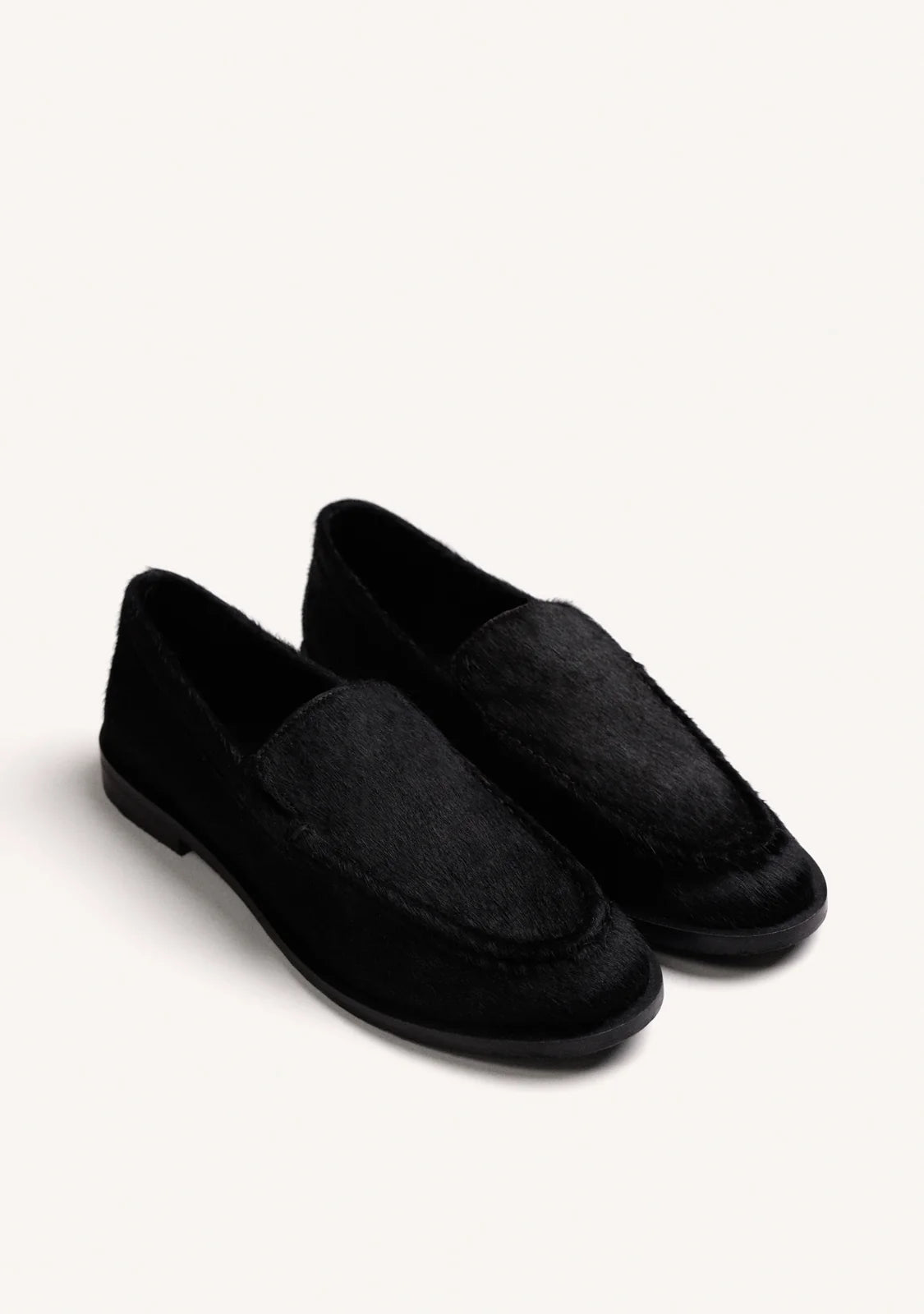 Mocassino nero in pelle GIOSEPPO