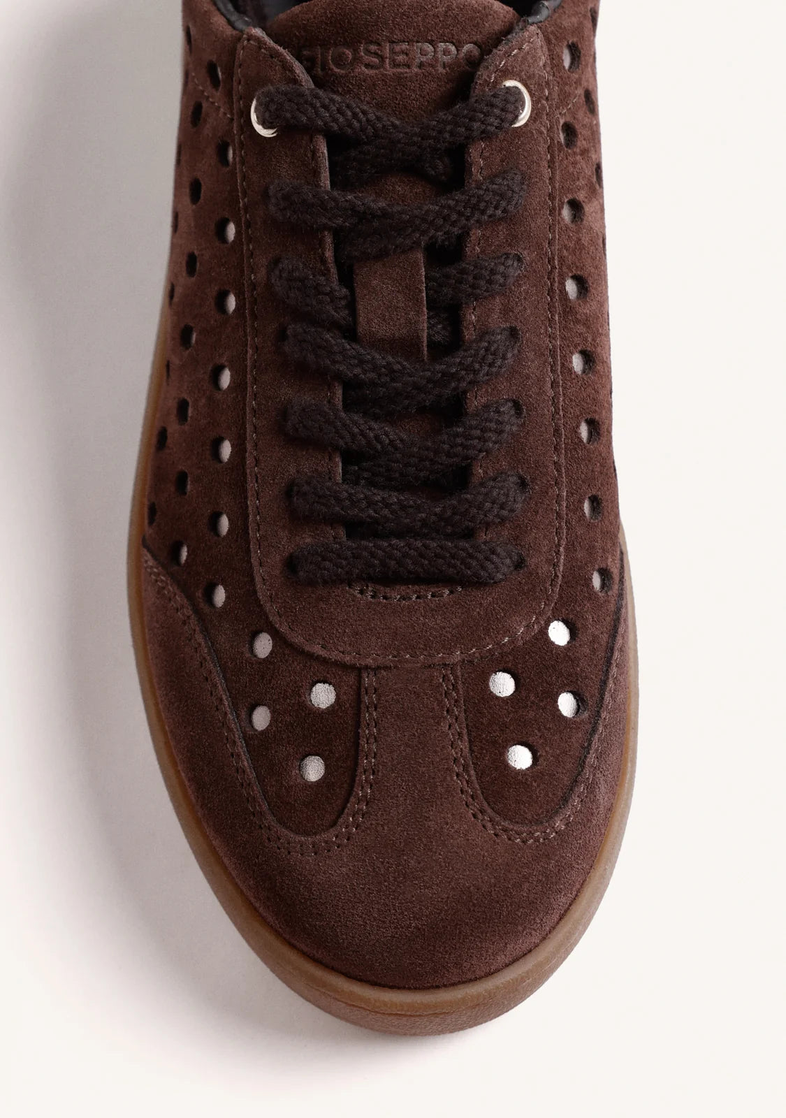 Sneakers in camoscio con dettagli metallizzati GIOSEPPO