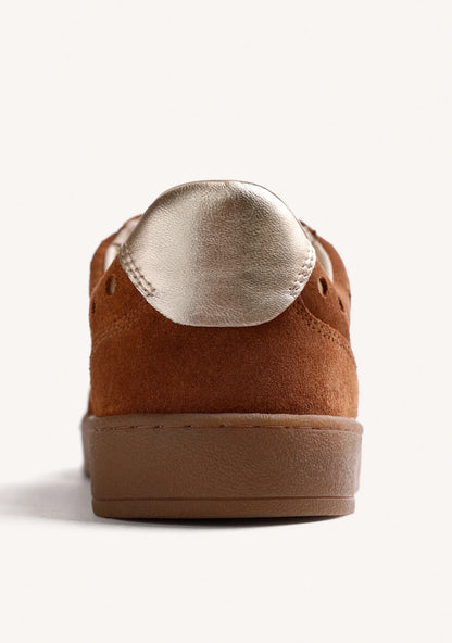 Sneakers in camoscio con dettagli metallizzati GIOSEPPO