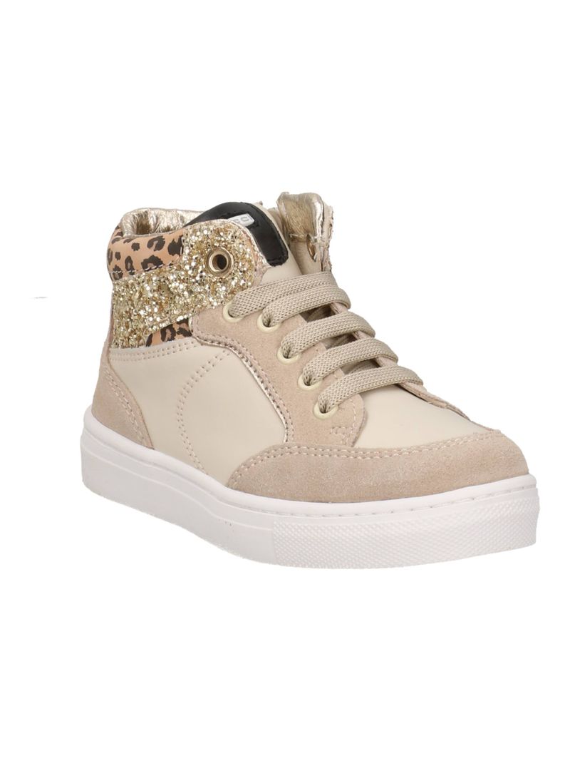 Polacchino Bambina Beige in pelle BALDUCCI