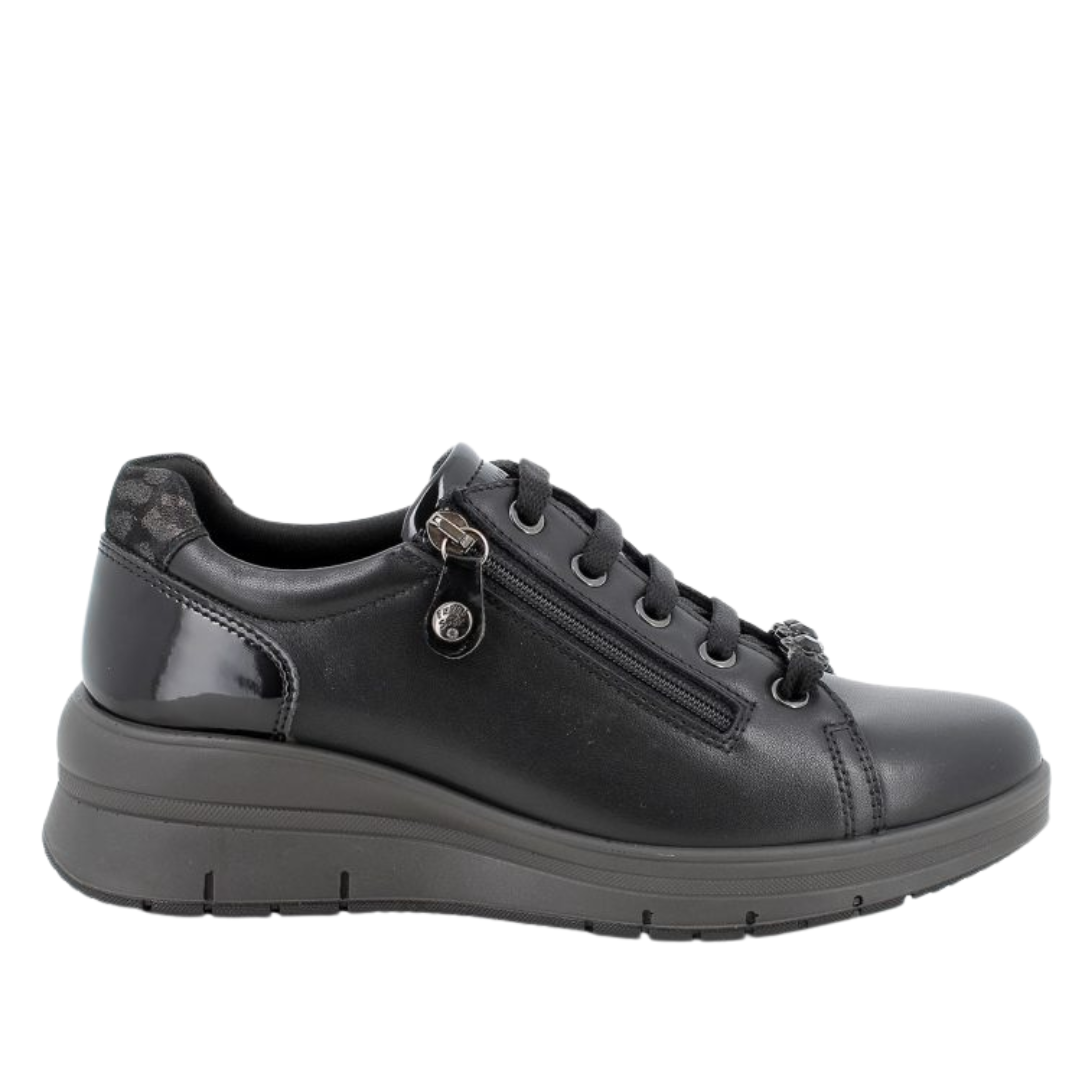 Sneakers in pelle con accessorio removibile ENVAL SOFT