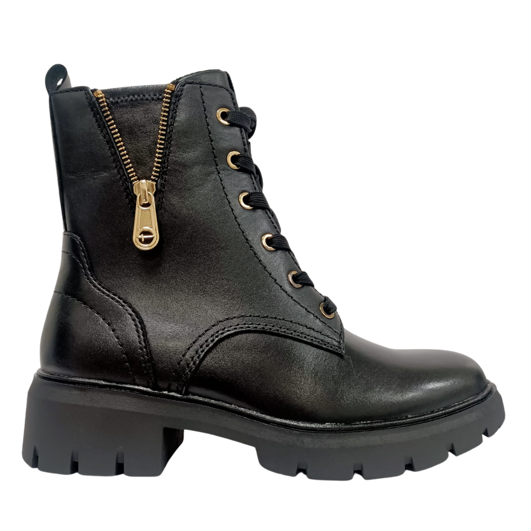 Anfibio Nero con zip TAMARIS COMFORT