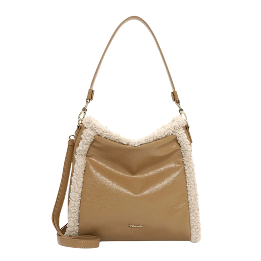 Borsa Tracolla con Dettagli in ecopelliccia TAMARIS