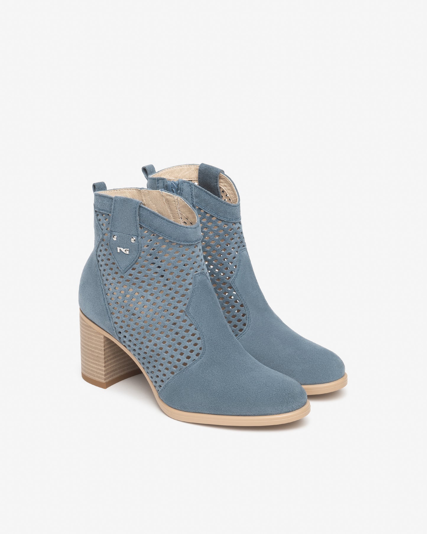 Stivaletto Avio con tacco NeroGiardini