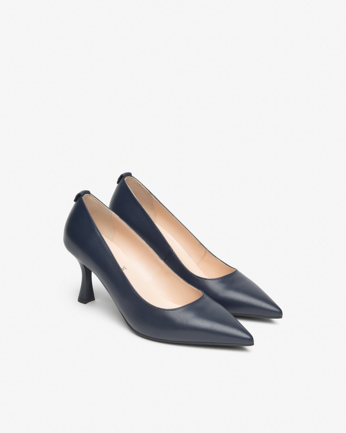 Decollette Blu in pelle NeroGiardini