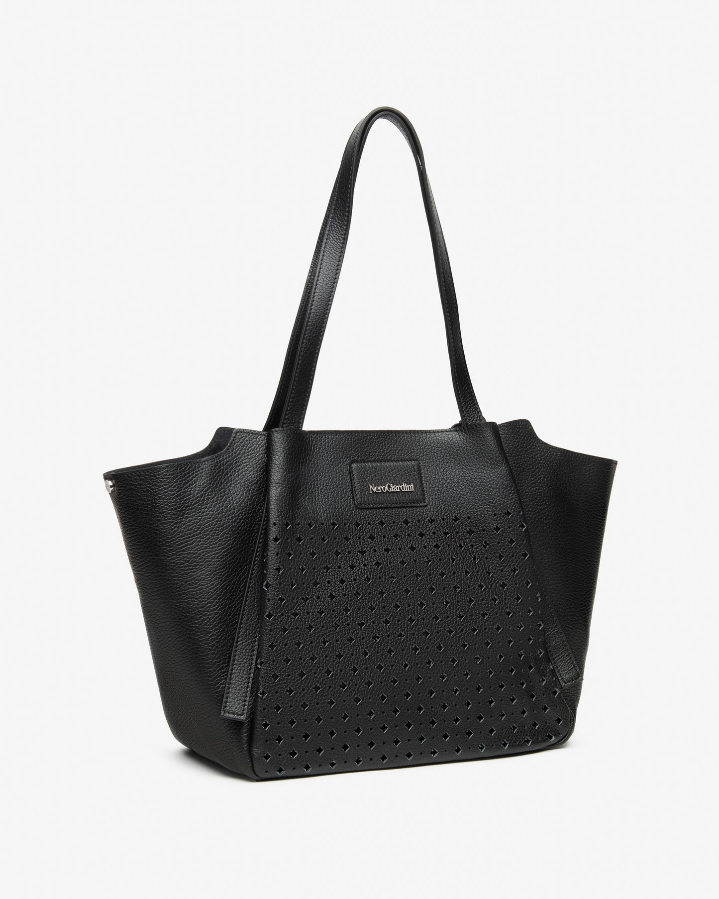 Borsa a spalla Nero in pelle NeroGiardini
