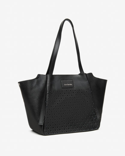 Borsa a spalla Nero in pelle NeroGiardini